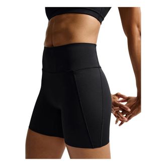 Nike Universa High-Waisted Biker Shorts - Dames - Sport - Zwart - Maat: S Spandex