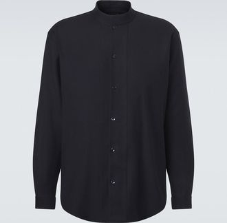 Giorgio Armani x Alanui camisa de lana virgen