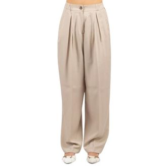 LuckyLu Mujer, Pantalones, Beige, Talla: M