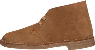 Clarks Klassieke Desert Boot Herenschoenen - Heren - Veterlaarzen - Bruin - 44 EU - Leer - Schoenen