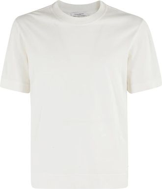 Paolo Pecora Tops, Heren, Wit, S, Jersey T-shirt