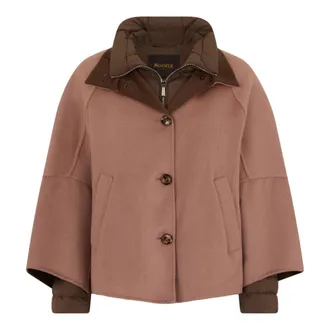 Moorer Mujer, Chaquetas, Marr&oacute;n, Talla: L