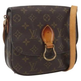 Louis Vuitton Pre-owned Canvas Cross Body Bag - Dames - Pre-owned - Bruin - Maat: ONE Size