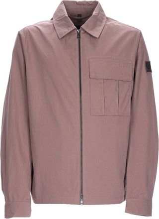 Belstaff Cargo Polyamide Lightweight Overshirt Jacket