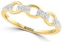 Effy Diamond Chain Stacking Ring in Gold at Nordstrom Rack, Size 7