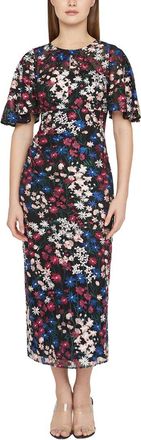 JS Collections Ursala Flutter Sleeve Gown