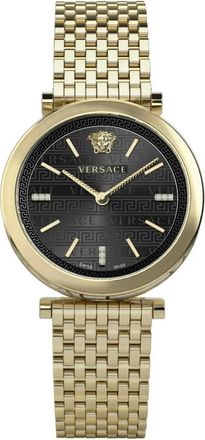 Versace Horloges - Dames - Horloges - Geel - ONE Size - Accessoires