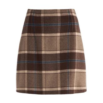 Max Mara Rokken, Dames, Bruin, 3Xs, Leer, Rokken