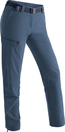 Maier Sports Funktionshose MAIER SPORTS Inara slim, Damen, Gr. 36, Normalgr&ouml;ssen, blau (jeansblau), 90% Polyamid, 10% Elasthan, Hosen Funktionshose, Herren Wanderh