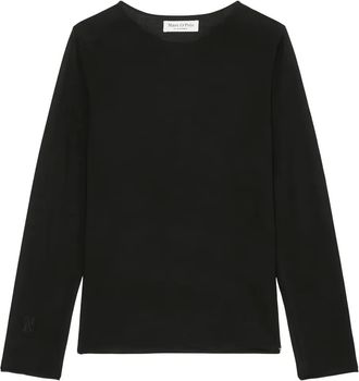 Marc O'Polo Top a maniche lunghe - Nero