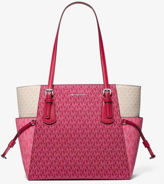 Michael Kors Multicolor Canvas Tote Womens Bag