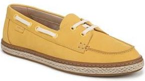 Vionic Bay Loafer Boat Shoe in Butter Yellow at Nordstrom Rack, Size 8.5