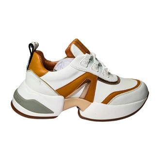 Alexander Smith Sneakers, female, Brown, Size: 9 US Pelle Sneaker
