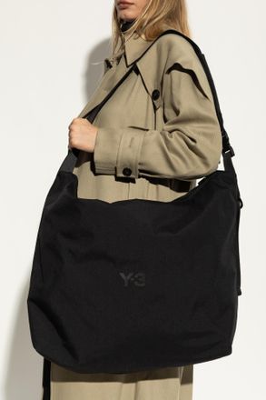 Yohji Yamamoto Shoulder Bag, Unisex, Black