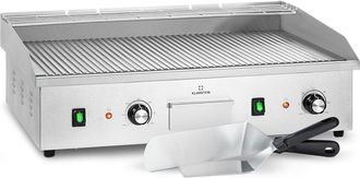 Klarstein Klarstein Plancha El&eacute;ctrica Grillmeile 4400 2 X 2200w Placa De Parrilla De Acero Inoxidable