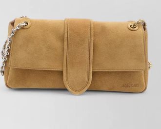 Jacquemus le bambino chain shoulder bag leather