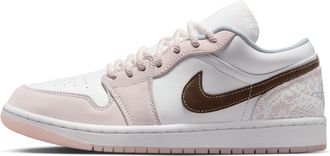 Nike Jordan Womens Air Jordan 1 Low Shoes in White | IB8859-101