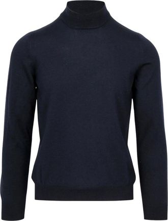 Gran Sasso Maglione Dolcevita - - Knitwear - Uomo - Blu - XL