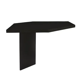 Ballard Designs Wood Top - Corner Desk Addition Work Surface - Rubbed Black - Ballard Designs
