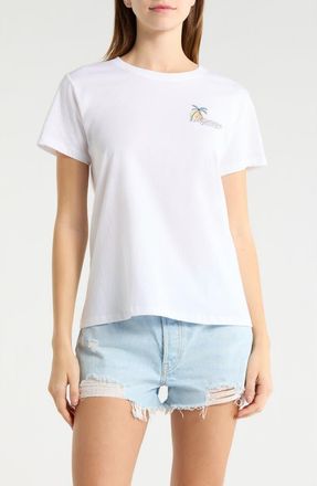 Rip Curl Tide Line Standard Graphic T-Shirt in Optical White at Nordstrom, Size Xx-Small