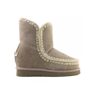 Mou Winter Boots, female, Gray, Size: 6 US Inner Wedge Short