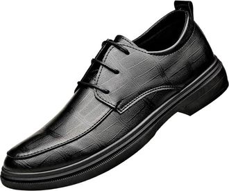 Generic Mens Oxford Brogue Shoes PU Leather High End Business Formal Style Casual Comfort Classic Carved Design Suitable for Weddings Groomsmen Office or Dail