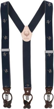 Ascentix Mens Flying Duck Convertible Clip End Suspenders in Navy at Nordstrom