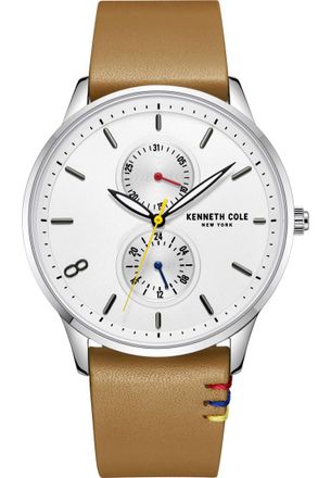 Kenneth Cole KCWGF2233401 Mens Classic Watch - Silver - One Size