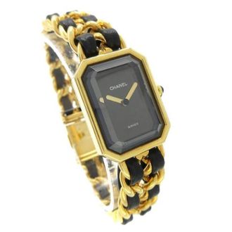Chanel Pre-owned Vintage leren horloge - Dames - Vintage Horloges - Zwart - ONE Size - Leer - Vintage