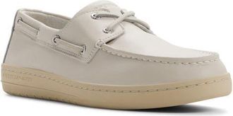 Sperry Top-Sider Strake 2-Eye Boat Shoe in White at Nordstrom, Size 10.5