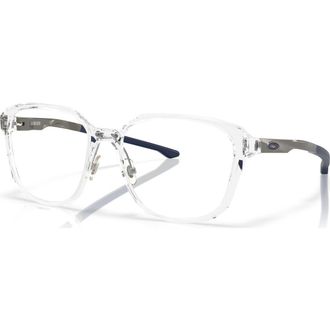 Oakley 59mm Square optical glasses in Transparent at Nordstrom