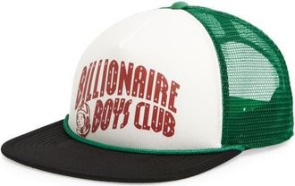 Billionaire Boys Club Curve Trucker Hat in Black at Nordstrom, Size One Size Oz