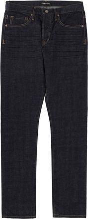 Tom Ford Dark Blue Solid Jeans