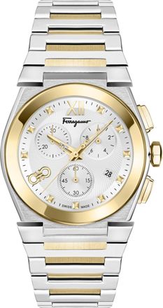 Ferragamo Vega Chrono Silicone Watch