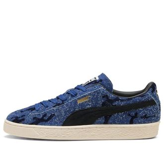 Puma Suede Flock Blue Jewel Club Navy 406919-01