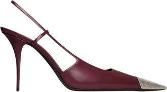Saint Laurent Mujer, Zapatos, Rojo, Talla: 38 1/2 EU