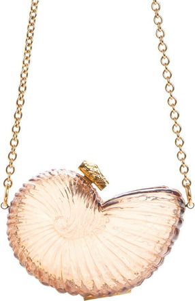 Chlo&eacute; Sea Treasures Clutch in Woodrose at Nordstrom