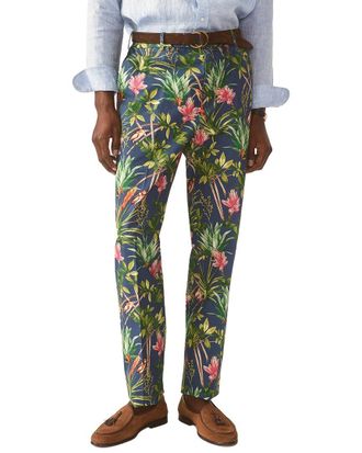 J.McLaughlin J.Mclaughlin Blue Oxford Pant