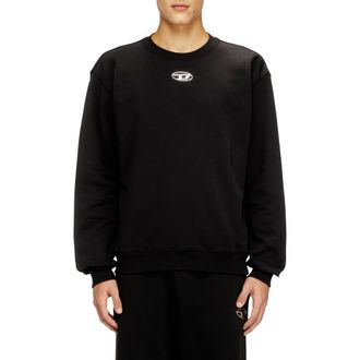 Diesel S-Norm-Iod Sweatshirt in Black at Nordstrom, Size Xx-Large