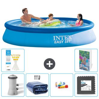Intex Piscina Easy Set Redonda - 366x76 Cm - 7-piezas S177