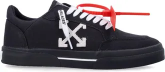Off-white Black Logo Vulcanized Sneakers