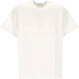 Givenchy T-shirt met logo - Wit