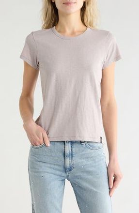 Rag & Bone The Slubbed Core T-Shirt in Grey Purple at Nordstrom Rack, Size X-Small