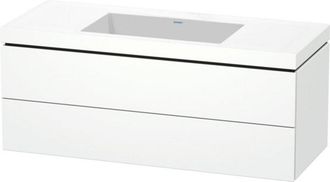 Duravit Duravit L-cube Conjunto Encolado A Pared, 2 Cajones, Sin