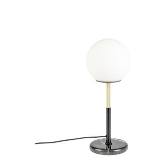 Zuiver L&aacute;mpara de mesa de cristal negro