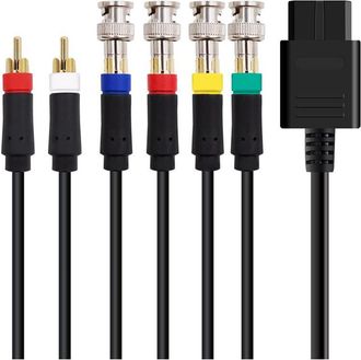 OEM Cable De V&iacute;deo Compuesto Rgb/rgbs Para Consolas De Juegos N64, Sfc, Snes Y Ngc - Cable De V&iacute;deo Compuesto De Alta Estabilidad