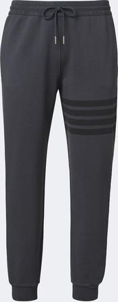 Thom Browne Pantaloni sportivi in cotone a righe