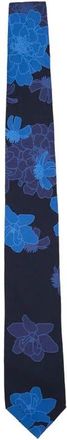 Lords of Harlech Talia Tie in Softbloom Navy at Nordstrom