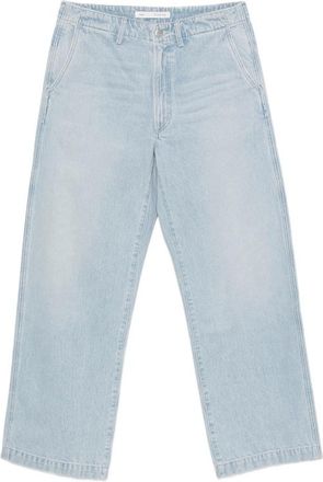 A Gold E Button-fastening Jeans