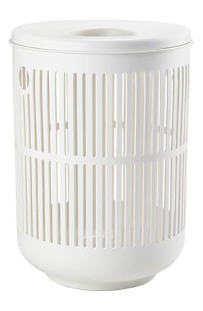 Zone Denmark Ume Laundry Basket with Lid in White at Nordstrom